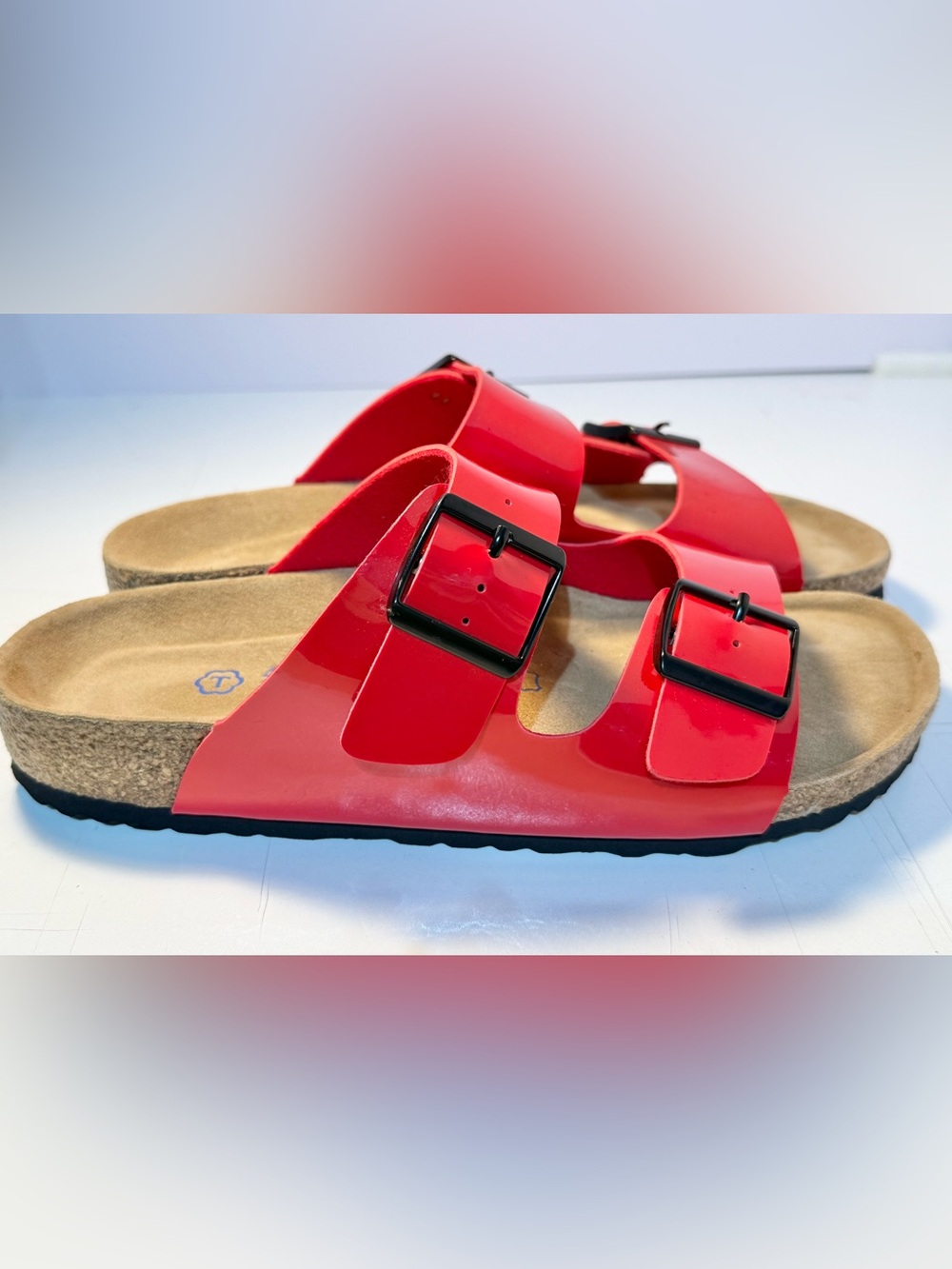 T TICCI Amazon Flexible Cork Footbed Sandals for Women - Arch Support adjustable - Picture 3 of 8